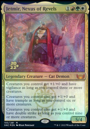 Jetmir, Nexus of Revels [Streets of New Capenna Prerelease Promos] | Good Games Morley