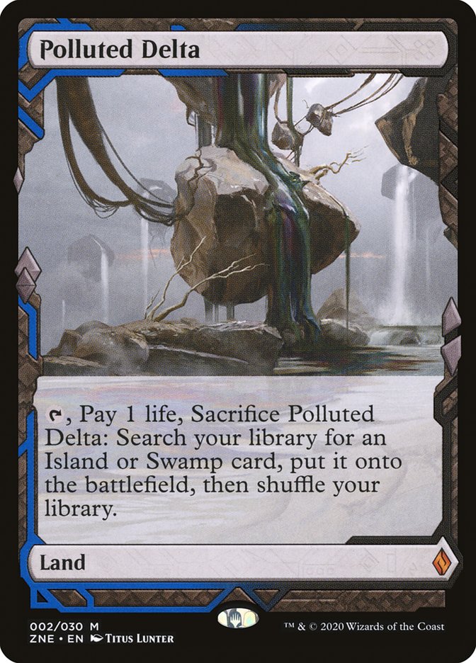 Polluted Delta (Expeditions) [Zendikar Rising Expeditions] | Good Games Morley