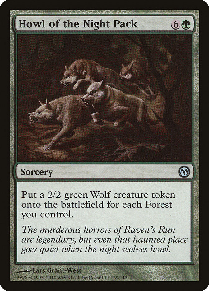 Howl of the Night Pack [Duels of the Planeswalkers] | Good Games Morley