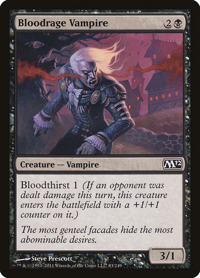 Bloodrage Vampire [Magic 2012] | Good Games Morley