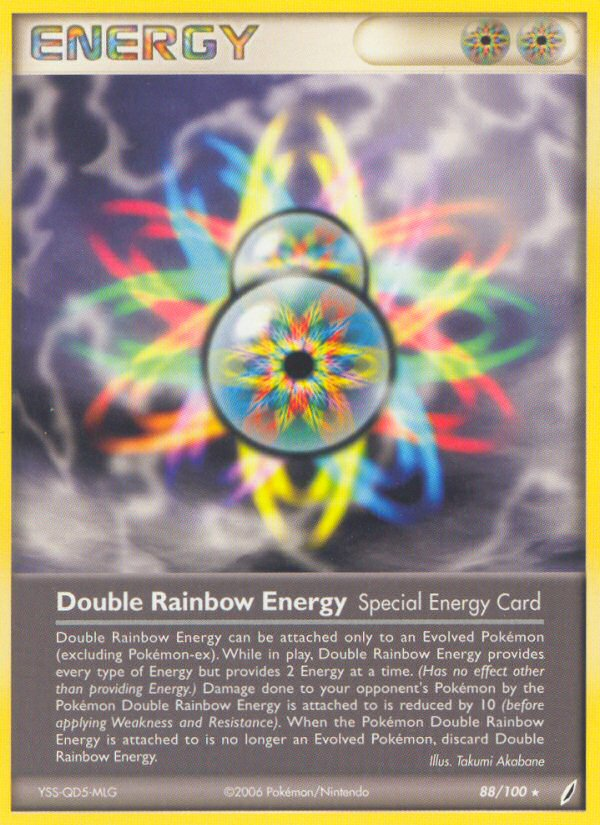 Double Rainbow Energy (88/100) [EX: Crystal Guardians] | Good Games Morley