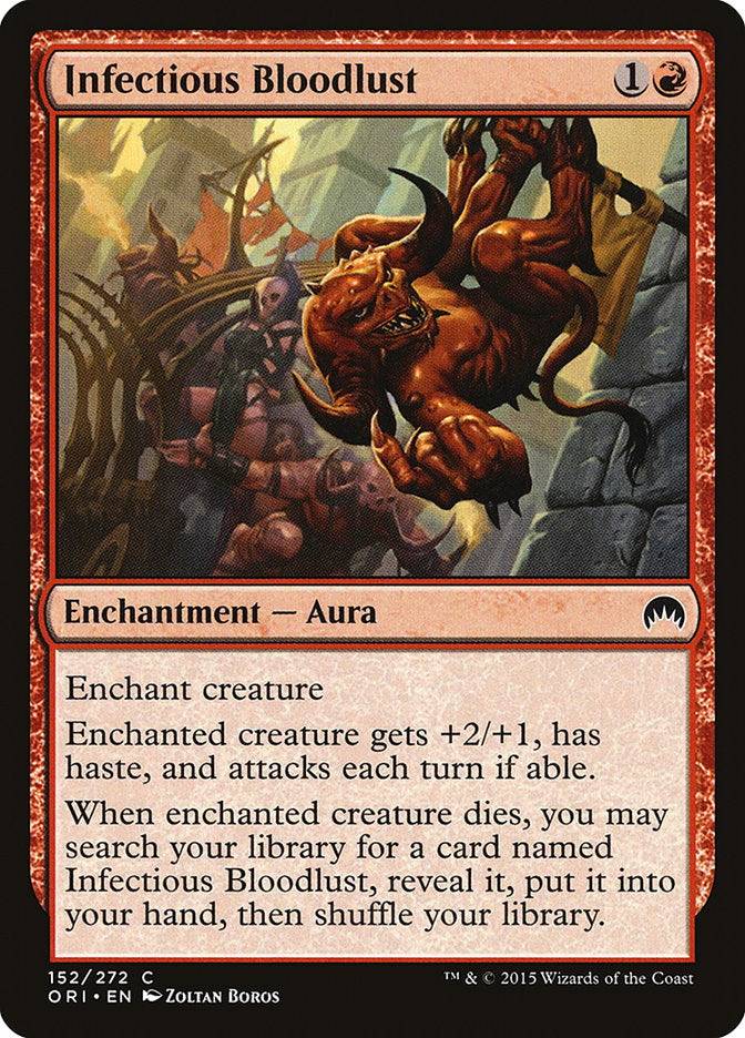 Infectious Bloodlust [Magic Origins] | Good Games Morley