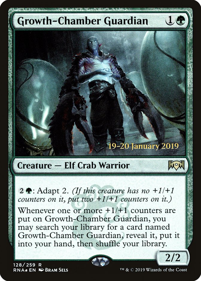 Growth-Chamber Guardian [Ravnica Allegiance Prerelease Promos] | Good Games Morley