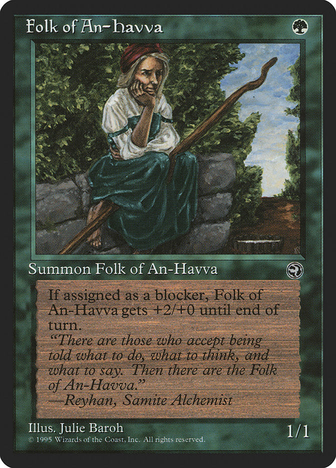 Folk of An-Havva (Reyhan Flavor Text) [Homelands] | Good Games Morley