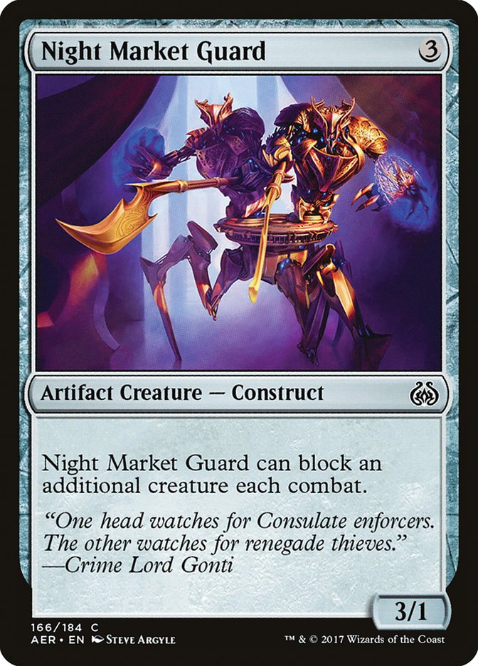 Night Market Guard [Aether Revolt] | Good Games Morley