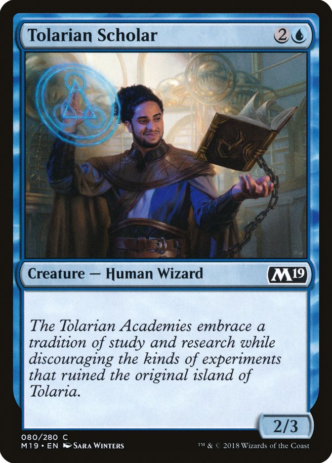 Tolarian Scholar [Core Set 2019] | Good Games Morley