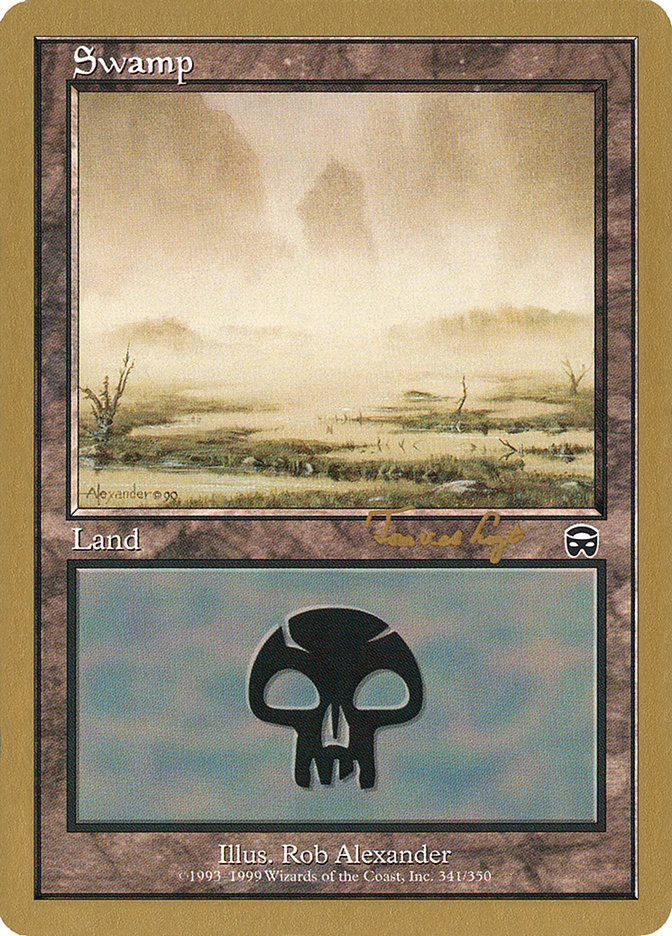 Swamp (tvdl341) (Tom van de Logt) [World Championship Decks 2001] | Good Games Morley
