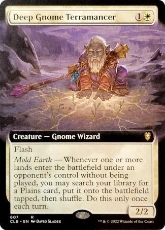 Deep Gnome Terramancer (Extended Art) [Commander Legends: Battle for Baldur's Gate] | Good Games Morley
