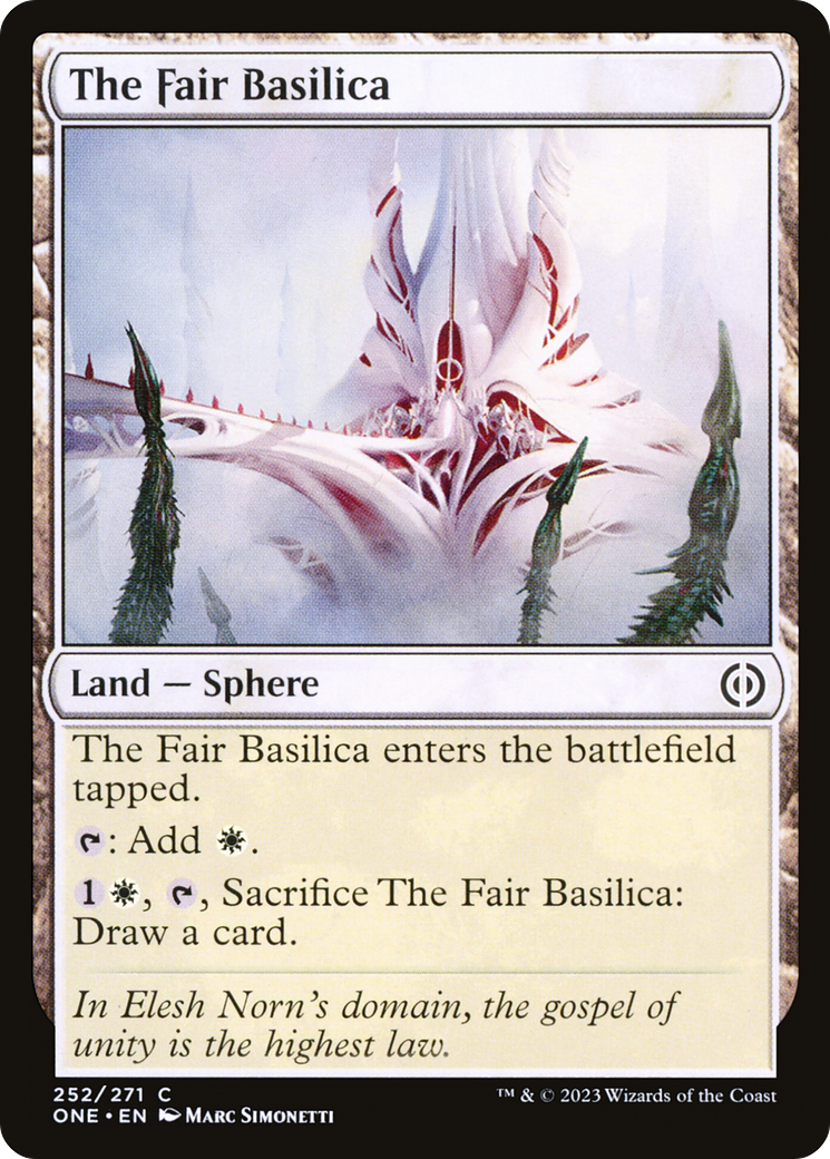 The Fair Basilica [Phyrexia: All Will Be One] | Good Games Morley