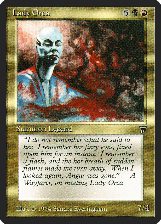 Lady Orca [Legends] | Good Games Morley