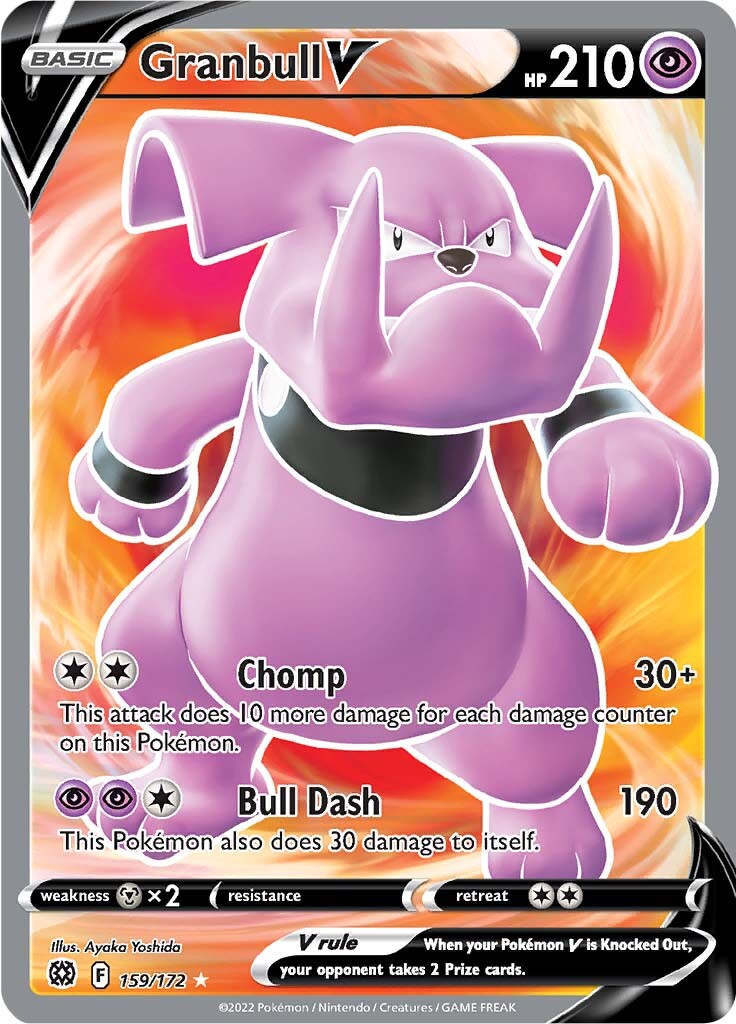 Granbull V (159/172) [Sword & Shield: Brilliant Stars] | Good Games Morley