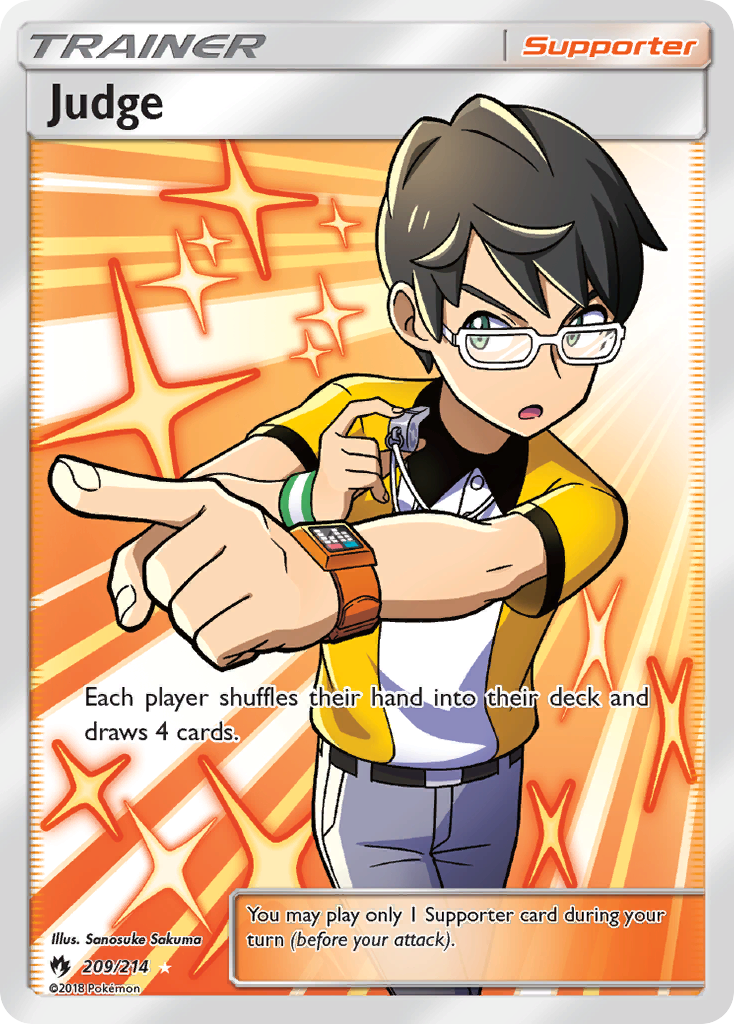 Judge (209/214) [Sun & Moon: Lost Thunder] | Good Games Morley