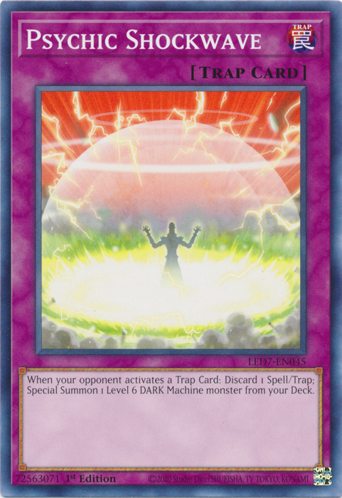 Psychic Shockwave [LED7-EN045] Common | Good Games Morley