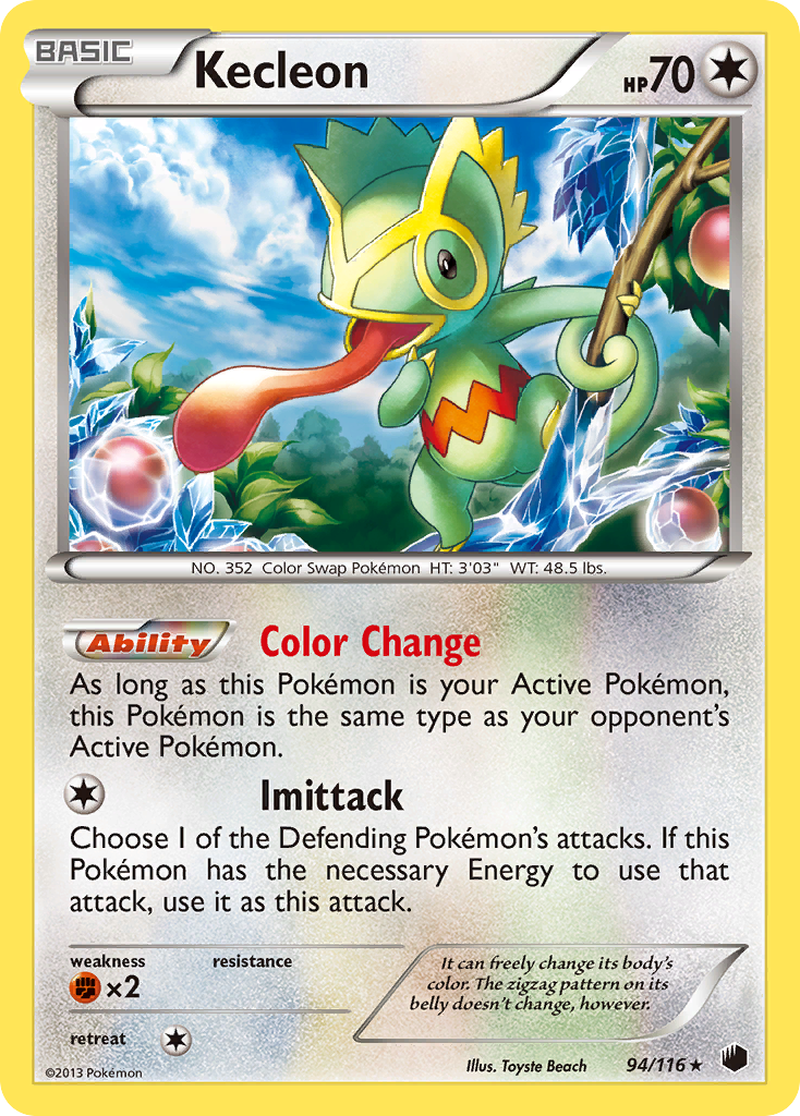 Kecleon (94/116) [Black & White: Plasma Freeze] | Good Games Morley