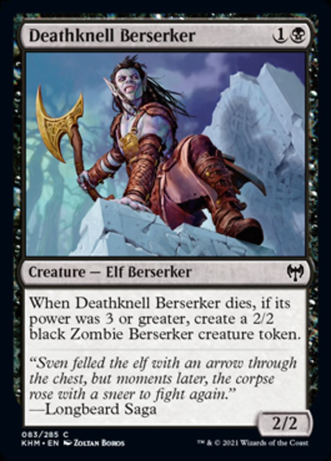 Deathknell Berserker [Kaldheim] | Good Games Morley