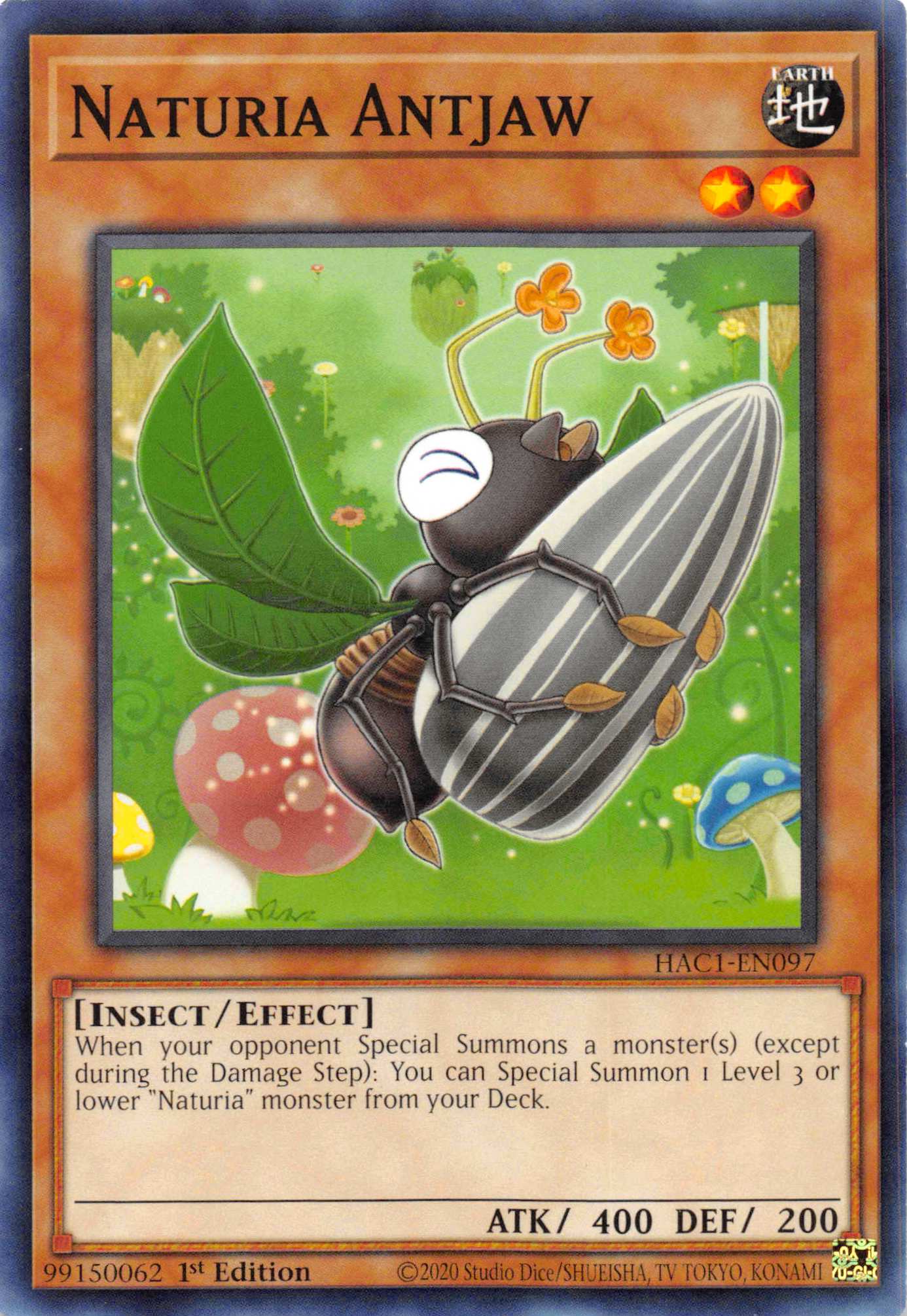 Naturia Antjaw [HAC1-EN097] Common | Good Games Morley