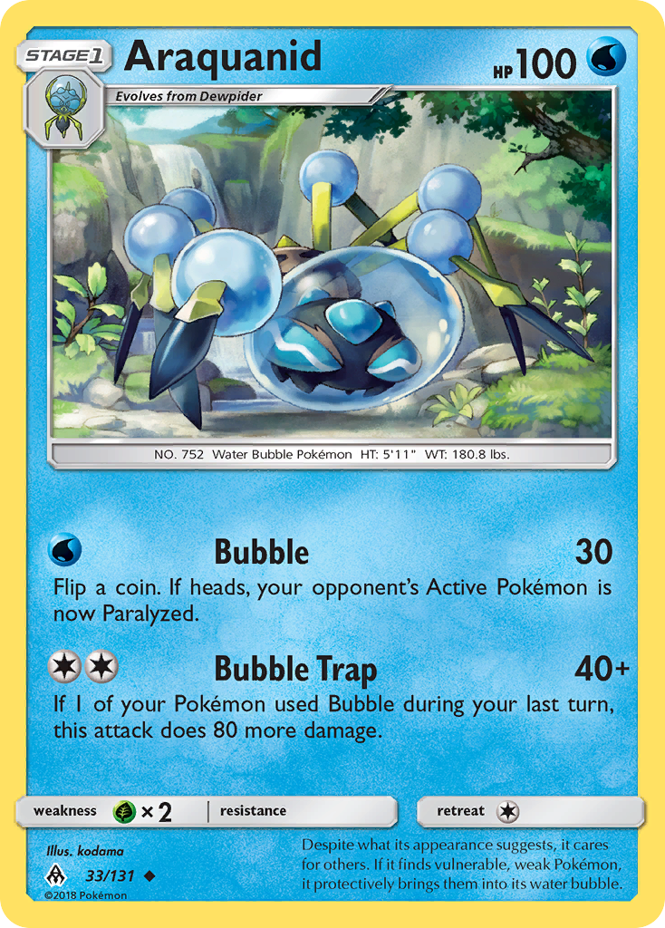 Araquanid (33/131) [Sun & Moon: Forbidden Light] | Good Games Morley