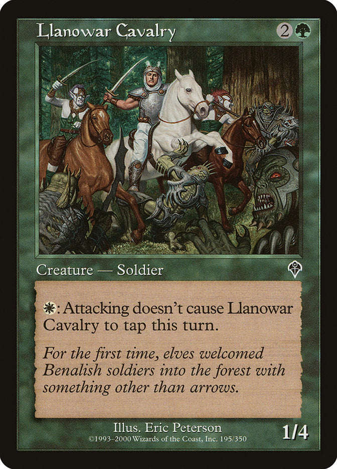 Llanowar Cavalry [Invasion] | Good Games Morley