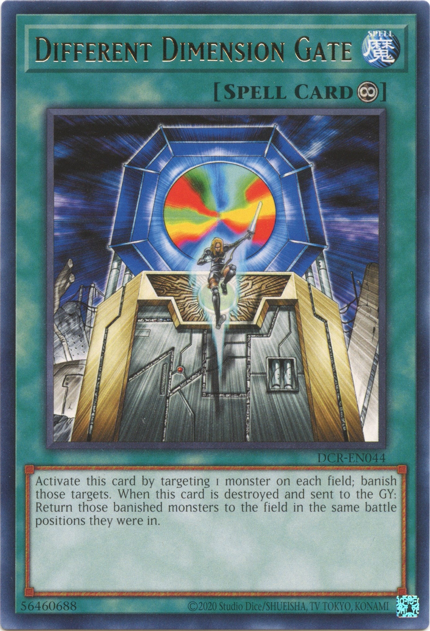 Different Dimension Gate (25th Anniversary) [DCR-EN044] Rare | Good Games Morley
