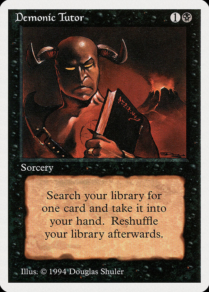 Demonic Tutor [Summer Magic / Edgar] | Good Games Morley
