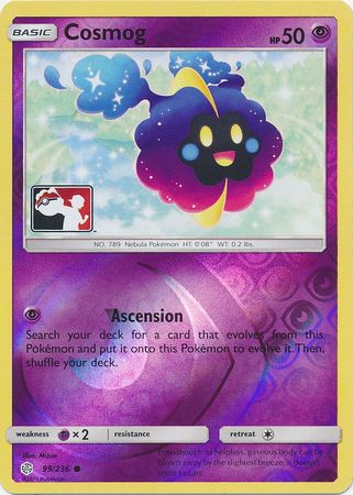 Cosmog (99/236) (Pokemon Club Special Print) [Sun & Moon: Cosmic Eclipse] | Good Games Morley