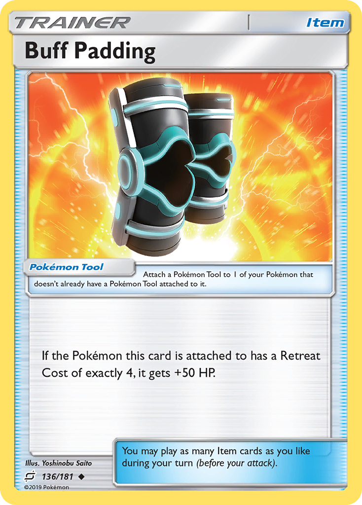 Buff Padding (136/181) [Sun & Moon: Team Up] | Good Games Morley
