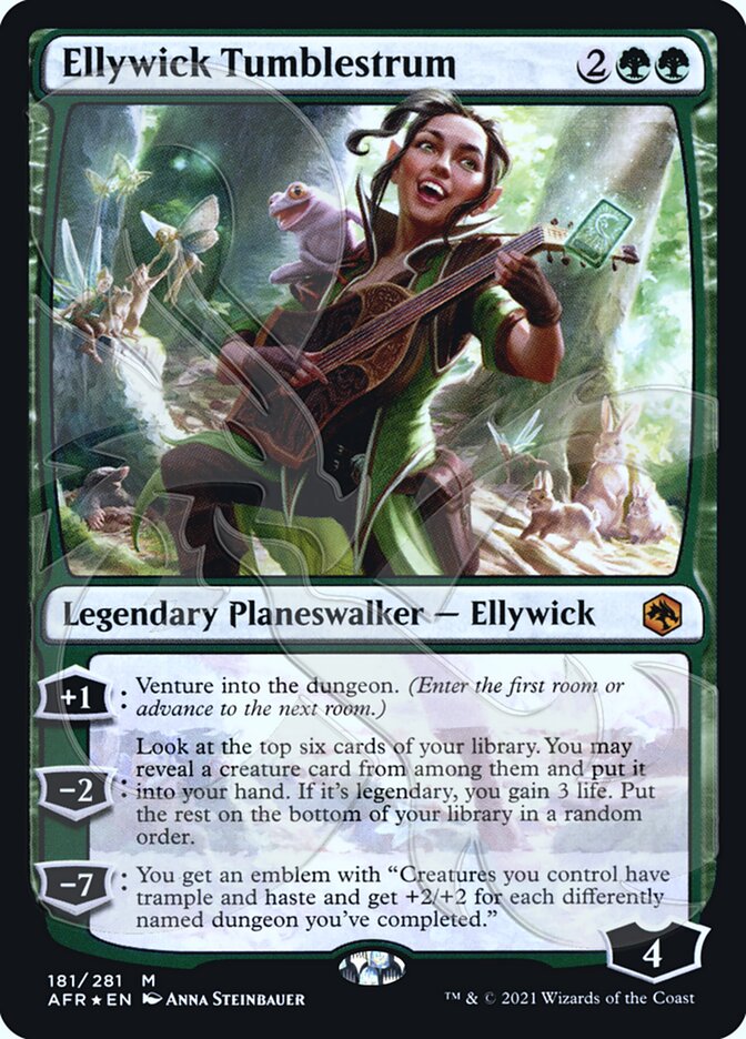 Ellywick Tumblestrum (Ampersand Promo) [Dungeons & Dragons: Adventures in the Forgotten Realms Promos] | Good Games Morley