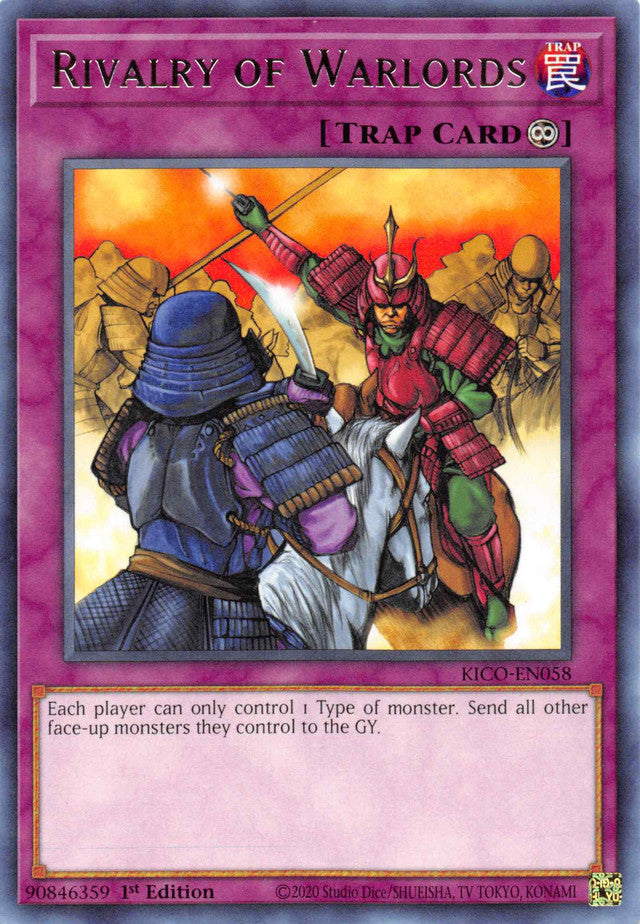 Rivalry of Warlords [KICO-EN058] Rare | Good Games Morley