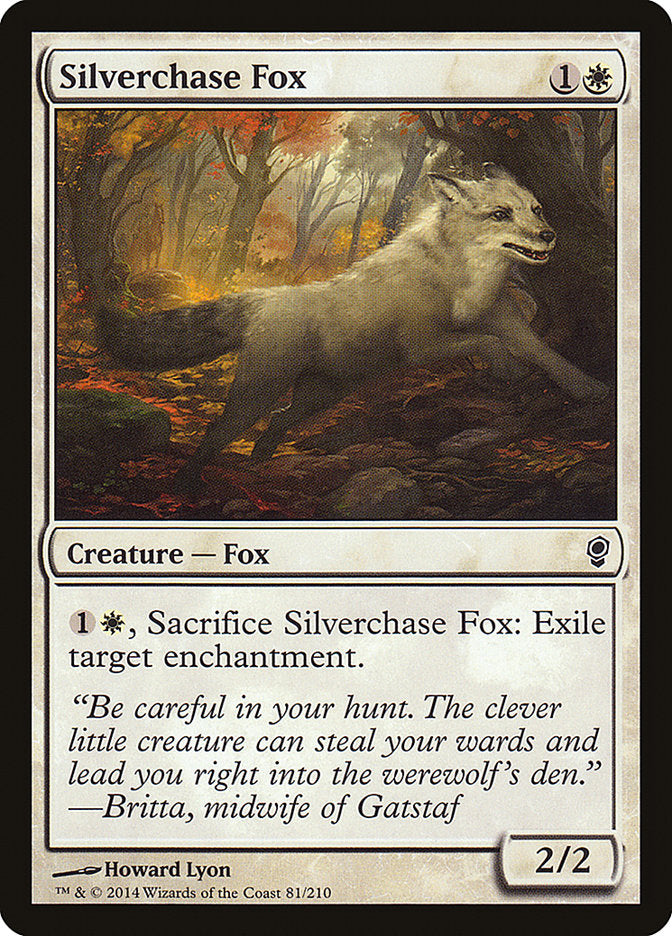Silverchase Fox [Conspiracy] | Good Games Morley