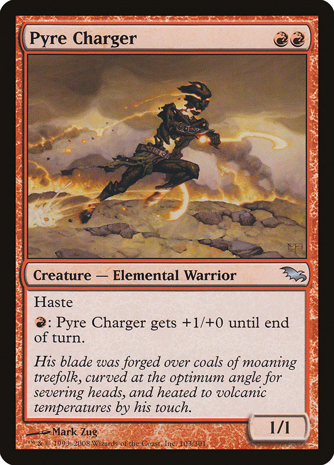 Pyre Charger [Shadowmoor] | Good Games Morley