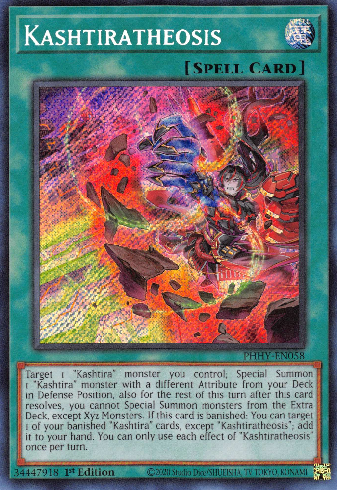 Kashtiratheosis [PHHY-EN058] Secret Rare | Good Games Morley