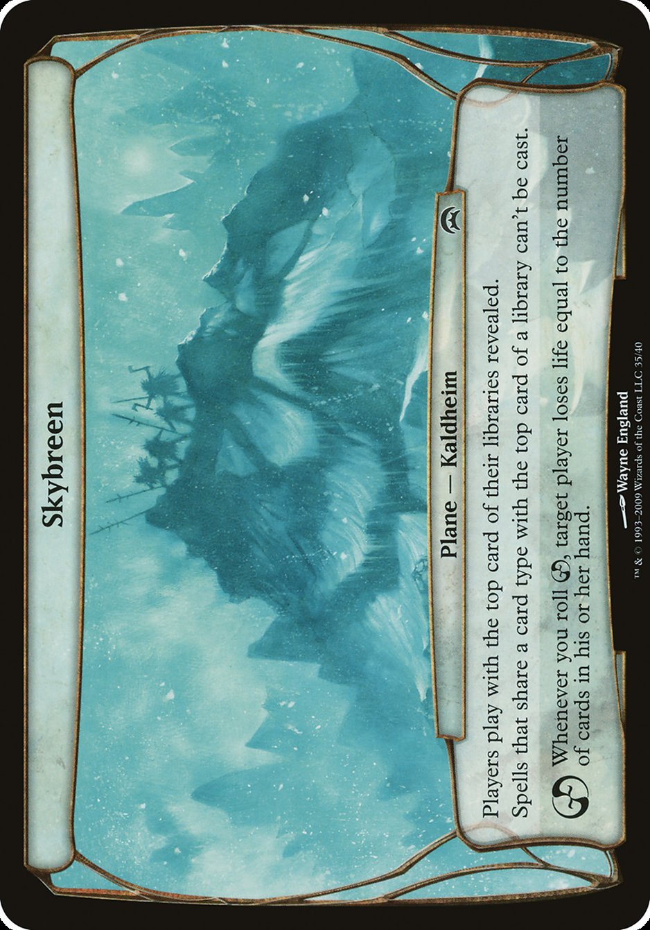 Skybreen (Planes) [Planechase Planes] | Good Games Morley