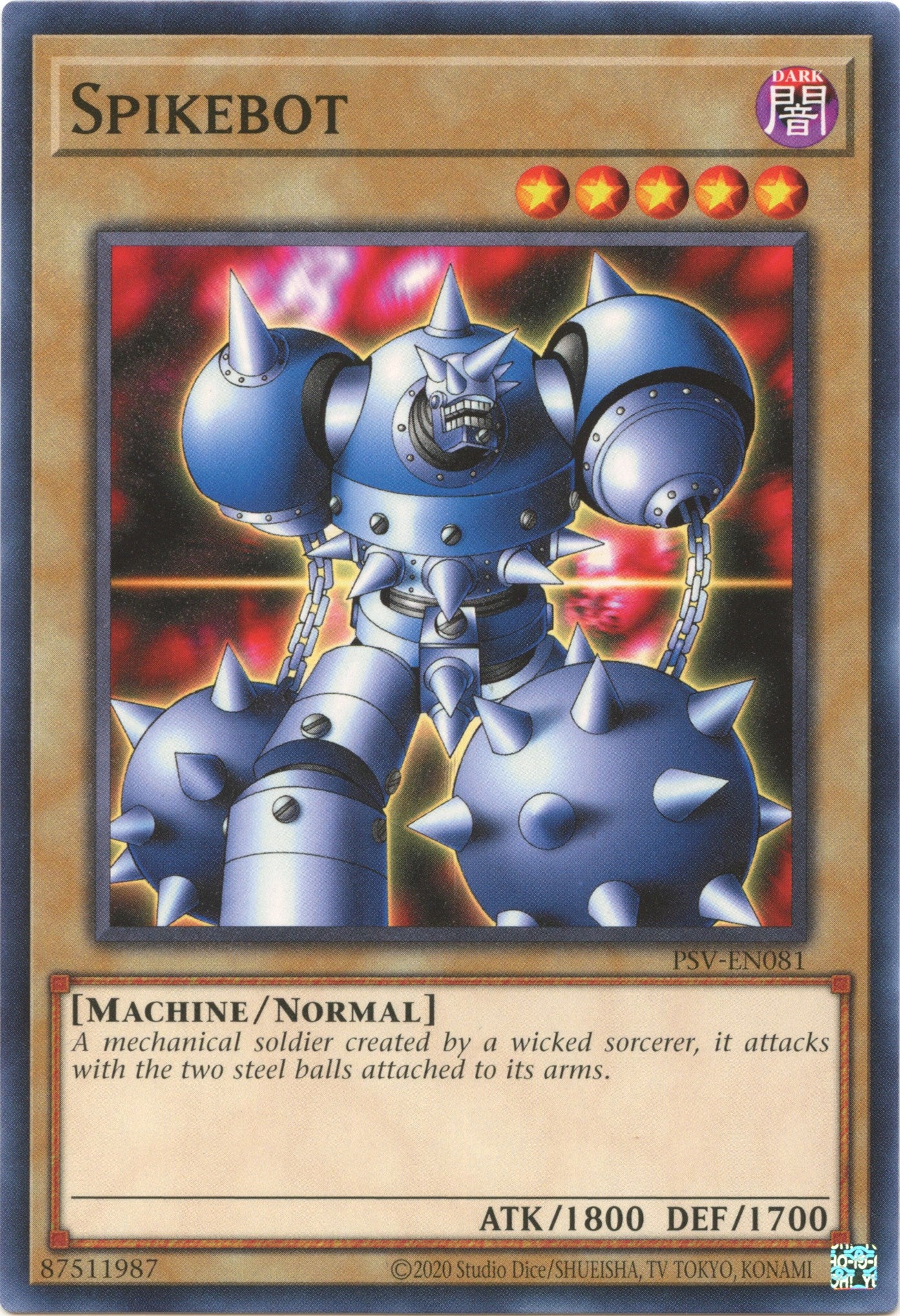 Spikebot (25th Anniversary) [PSV-EN081] Common | Good Games Morley