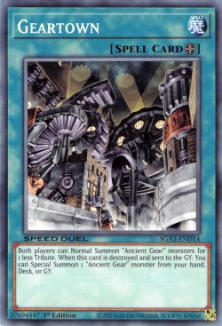 Geartown [SGX1-END14] Common | Good Games Morley