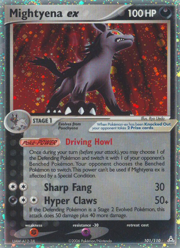 Mightyena ex (101/110) [EX: Holon Phantoms] | Good Games Morley