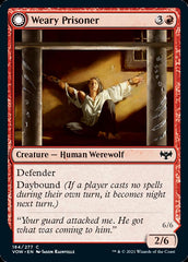 Weary Prisoner // Wrathful Jailbreaker [Innistrad: Crimson Vow] | Good Games Morley