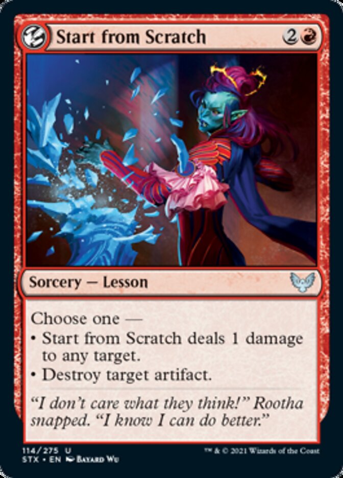 Start from Scratch [Strixhaven: School of Mages] | Good Games Morley