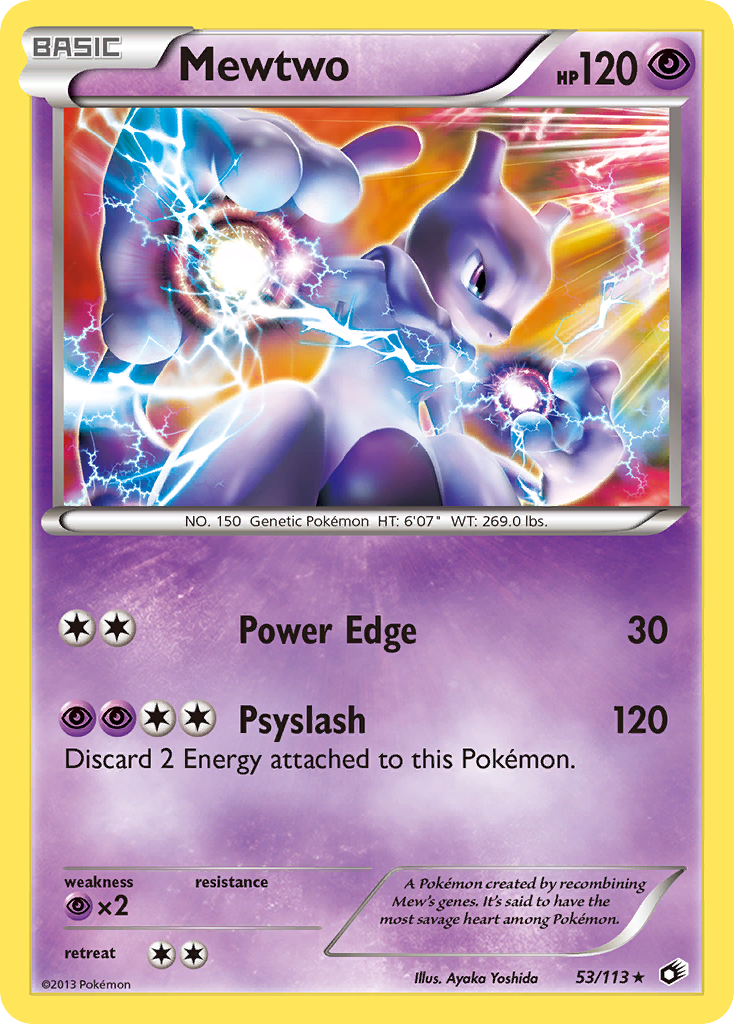 Mewtwo (53/113) [Black & White: Legendary Treasures] | Good Games Morley
