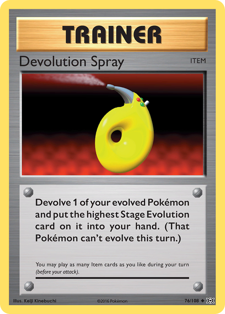 Devolution Spray (76/108) [XY: Evolutions] | Good Games Morley