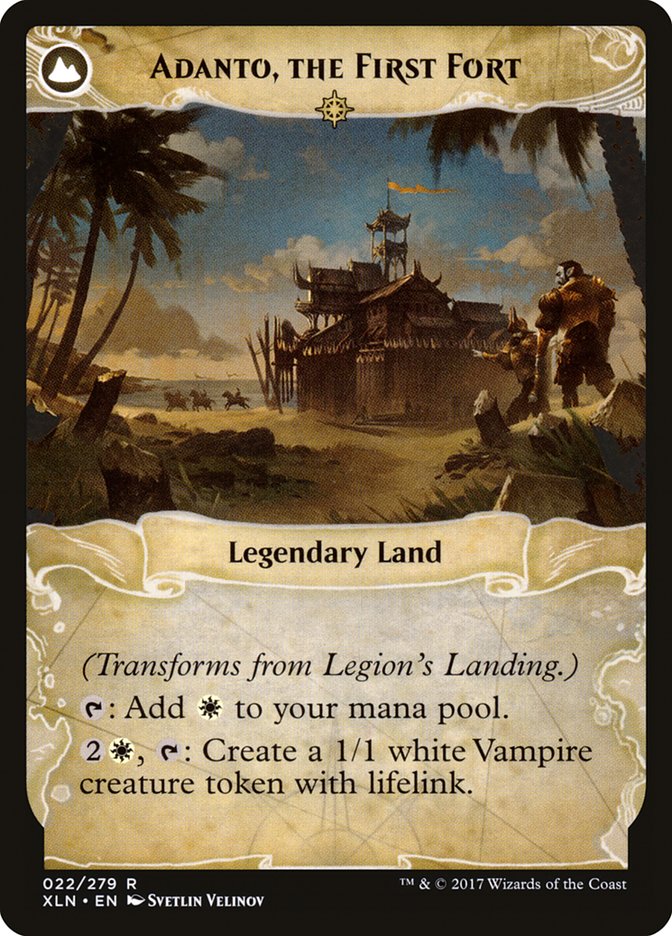 Legion's Landing // Adanto, the First Fort [Ixalan] | Good Games Morley