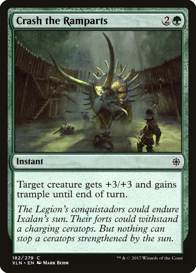 Crash the Ramparts [Ixalan] | Good Games Morley