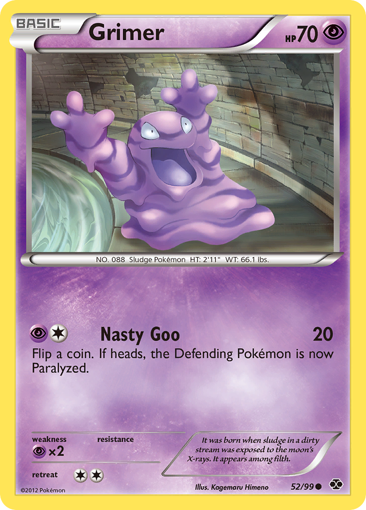 Grimer (52/99) [Black & White: Next Destinies] | Good Games Morley