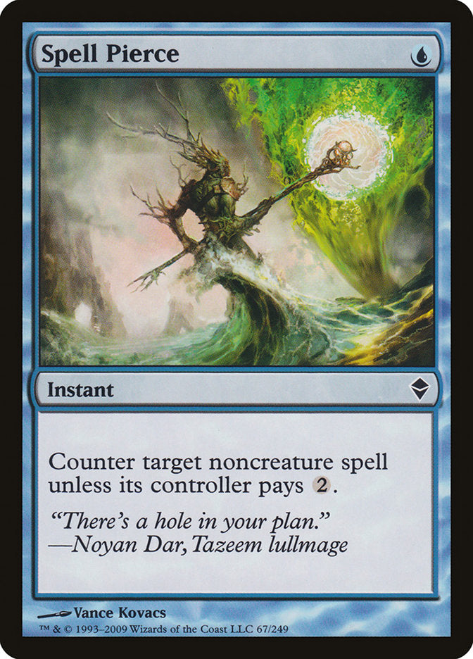 Spell Pierce [Zendikar] | Good Games Morley