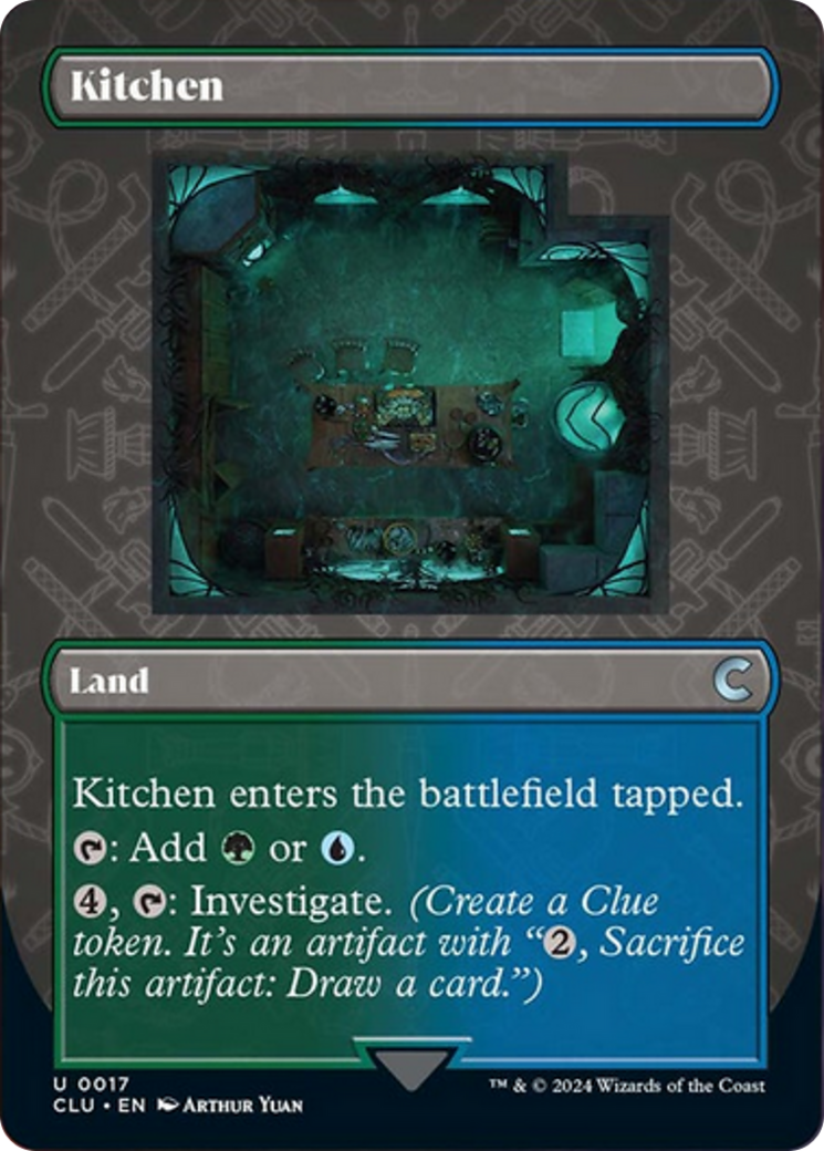 Kitchen (Borderless) [Ravnica: Clue Edition] | Good Games Morley