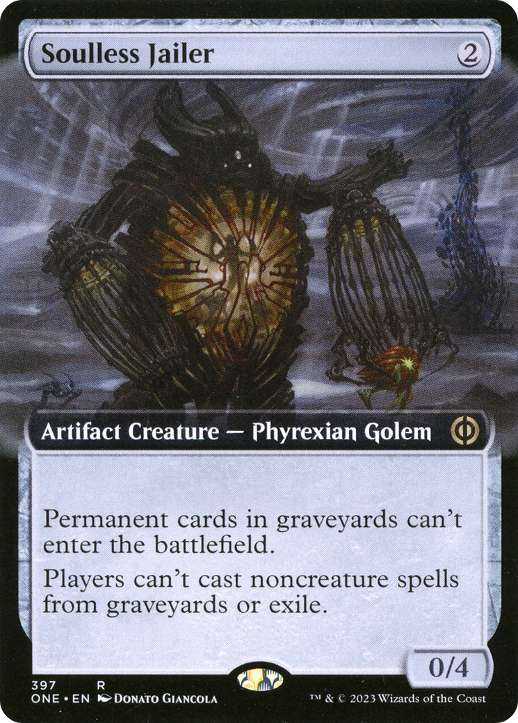 Soulless Jailer (Extended Art) [Phyrexia: All Will Be One] | Good Games Morley