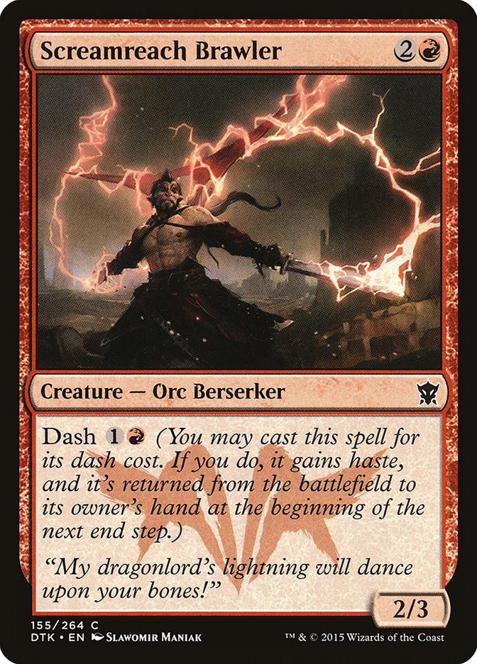 Screamreach Brawler [Dragons of Tarkir] | Good Games Morley