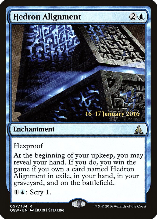 Hedron Alignment [Oath of the Gatewatch Prerelease Promos] | Good Games Morley