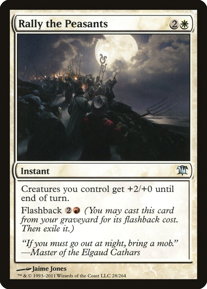 Rally the Peasants [Innistrad] | Good Games Morley