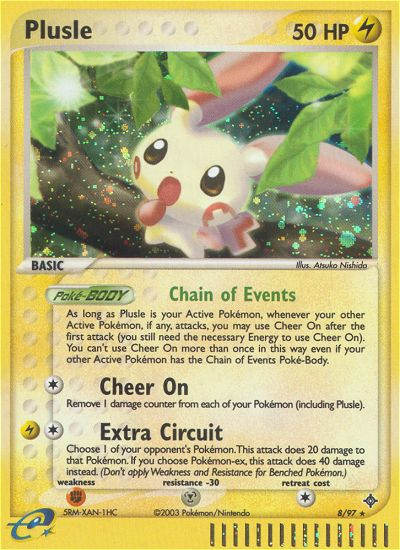 Plusle (8/97) [EX: Dragon] | Good Games Morley