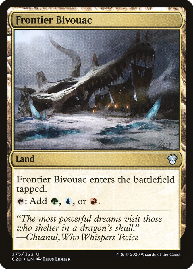 Frontier Bivouac [Commander 2020] | Good Games Morley